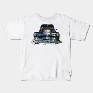 1949 Chevrolet Advance Design 3100 Pickup Truck Kids T-Shirt